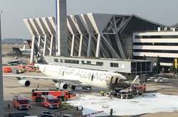 В аеропорту Франкфурта горів літак, є постраждалі 