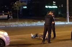 Автомобіль збив п'яного пішохода-порушника