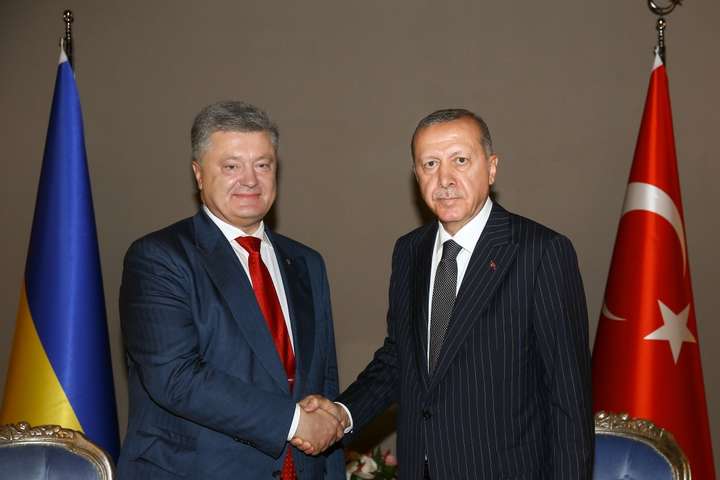 Петро Порошенко та Реджеп Таїп Ердоган - Порошенко провів переговори з президентом Туреччини