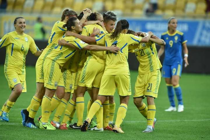 Жіноча збірна України здобула історичну перемогу над Швецією
