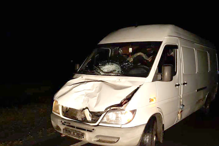У Калинівському районі під колесами мікроавтобуса загинув пішохід