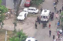 На місці вибуху працюють лікарі та правоохоронці