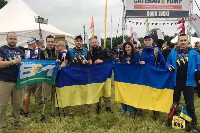 Українські десантники здобули золото на змаганнях для поранених ветеранів у Британії