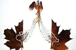 Резьба по листьям деревьев. Впечатляющие работы испанского художника