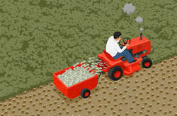 В этих работах многие узнают себя. Фантастические иллюстрации о пороках современности