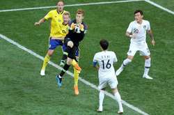 Чемпіонат світу з футболу. Швеція завдяки пенальті обіграла Корею 