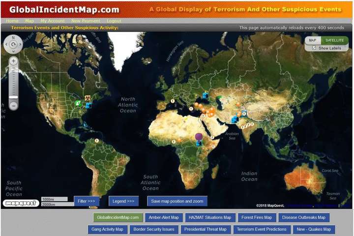 МЗС запустило онлайн-моніторинг надзвичайних ситуацій у світі