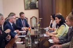  Міхаель Рот на зустрічі з Іванною Климпуш-Цинцадзе 