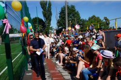 У місті Бершадь відкрили новий стадіон