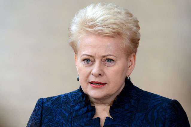 Грибаускайте заявила, що Литва має бути готова до нападу Росії