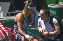 Леся Цуренко знову не змогла завершити поєдинок через травму