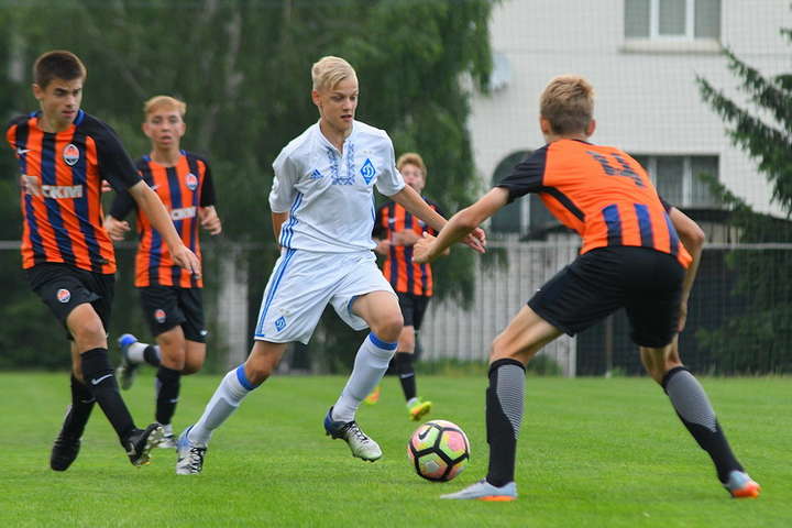 «Шахтар» обіграв «Динамо» та став чемпіоном України з футболу у віковій категорії U-14