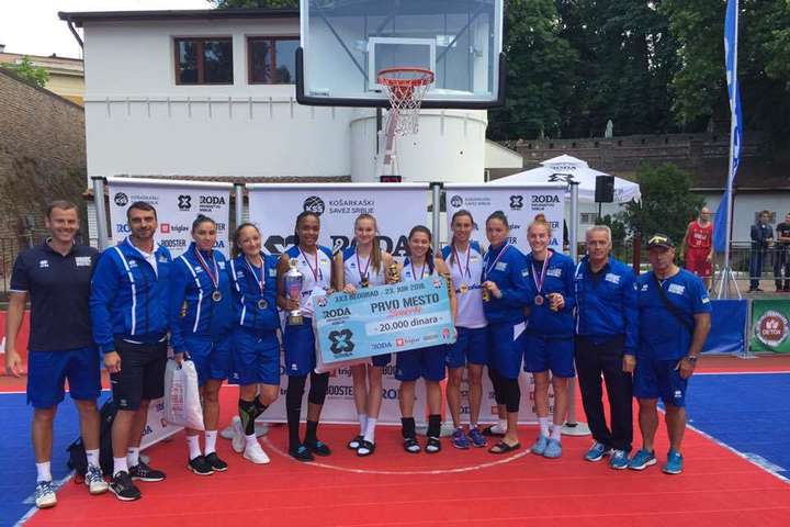 Молодіжна збірна України з баскетболу 3х3 виграла турнір у Сербії