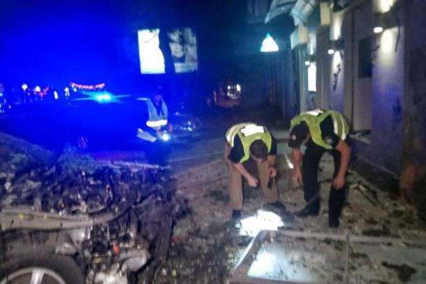 У центрі Одеси вибухнув автомобіль: є постраждалий