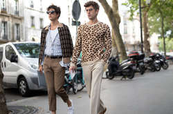 Звездный streetstyle: гламурные луки гостей Недели мужской моды в Париже