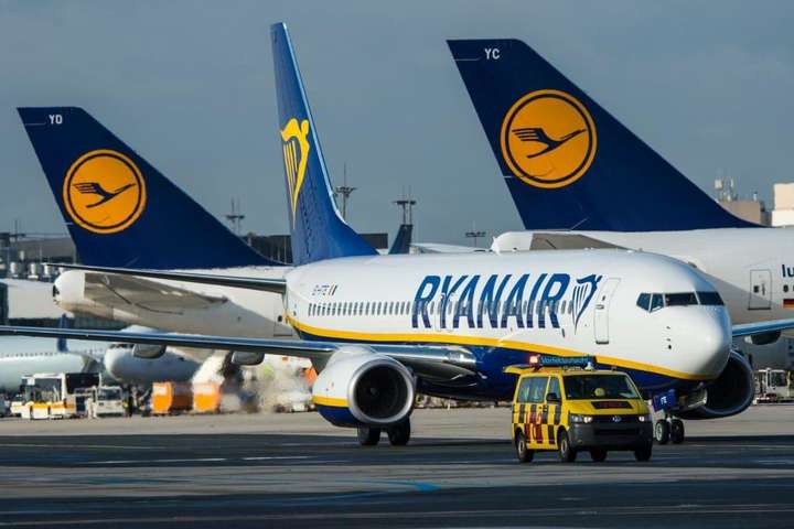 Ryanair запустить новий рейс із Києва до Польщі