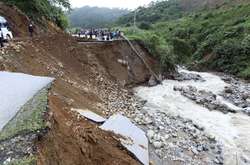 Одно из последствий стихийного бедствия во Вьетнаме