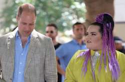 Победительница «Евровидения-2018» прогулялась с принцем Уильямом