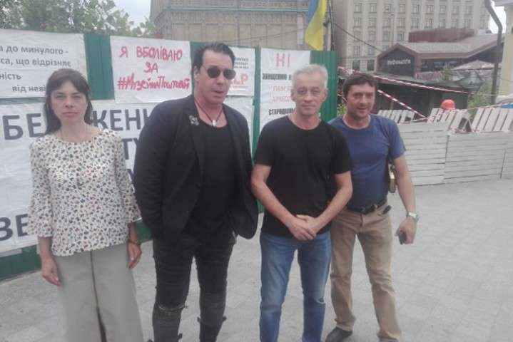 У Києві помітили соліста Rammstein Ліндеманна