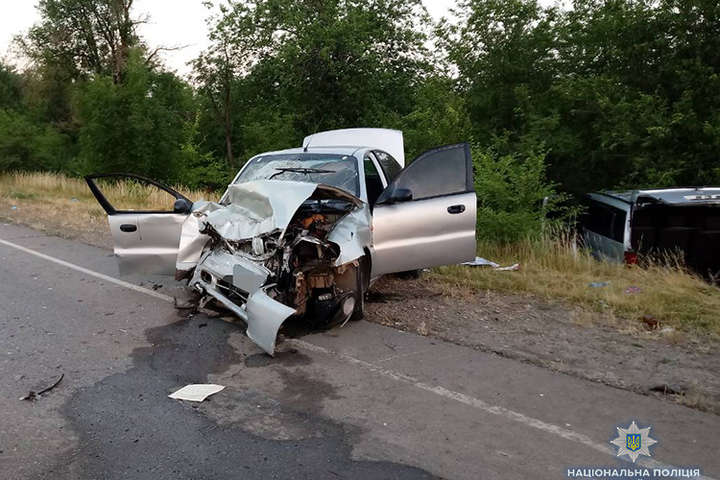 У Запорізькій області внаслідок ДТП постраждало семеро людей