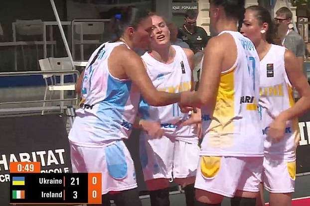 Жіноча збірна України з баскетболу 3х3 переконливо стартувала в кваліфікації чемпіонату Європи