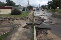 Наслідки негоди у Чернігові