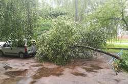 Наслідки негоди в Чернігові 30 червня