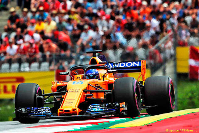 Фернандо Алонсо розпочав Гран Прі Австрії Формули-1 з піт-лейн