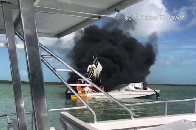 На Багамах вибухнув туристичний човен: один загиблий та 11 поранених