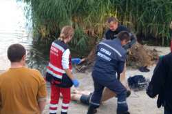 З озера у парку Партизанської слави дістали тіло чоловіка (фото)