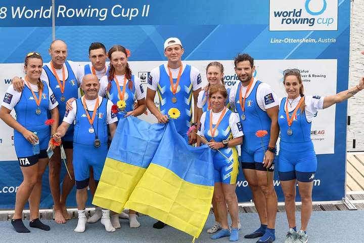 Українські паралімпійці перемогли на Кубку світу з веслування в Австрії
