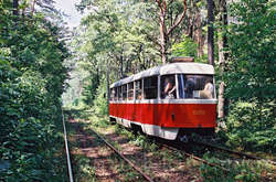 Трамваи не будут ходить в Пущу-Водицу