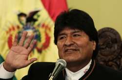  Президент Боливии Эво Моралес 