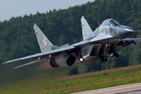 У Польщі розбився МіГ-29, загинув пілот 