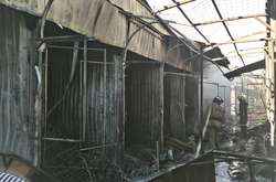 У Слов’янську горів Центральний ринок, є постраждалі