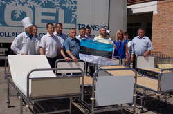 З Естоніїї надійшла гуманітарна допомога вінницькому військовому госпіталю