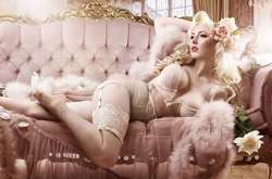 Эффектные фото соблазнительных девушек в стиле бурлеск и пинап