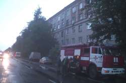 Пожежа у харківській багатоповерхівці: більше 80 осіб евакуювали