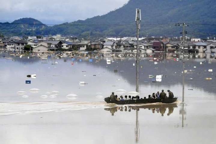 В Японії зросла кількість загиблих внаслідок сильних дощів