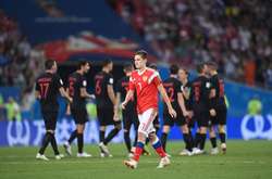 Збірна Хорватії у чвертьфіналі переграла команду Росії. Фото: ФІФА