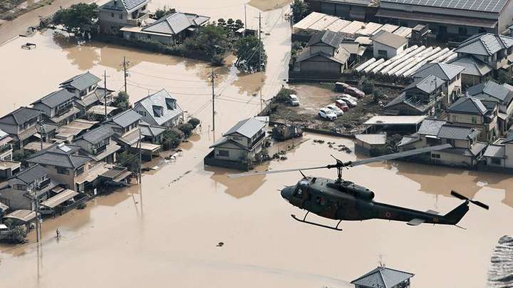 Смертоносні дощі в Японії: кількість жертв зросла до 103 осіб