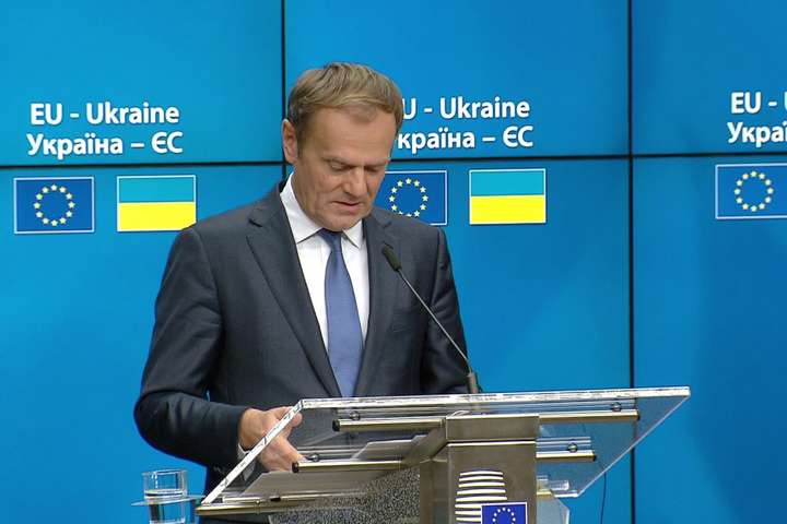 Саміт Україна-ЄС: Туск закликав Путіна звільнити Сенцова