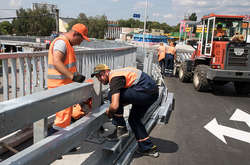 Реконструкція транспортної розв’язки на Борщагівці вийшла на фінішну пряму (фото)