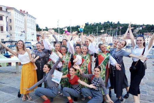 Юні одеські танцюристи стали переможцями міжнародного фестивалю в Словенії