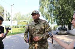   Військовий прокурор Рівненського гарнізону Юрій Табака, Рівненський полігон, 11 липня 2018 року  