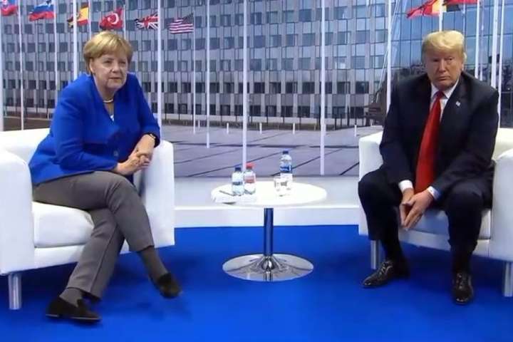 Трамп запевнив, що має дуже хороші стосунки з Меркель