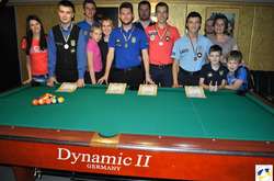 У Києві визначилися володарі кубків України з більярдного пулу «14+1»