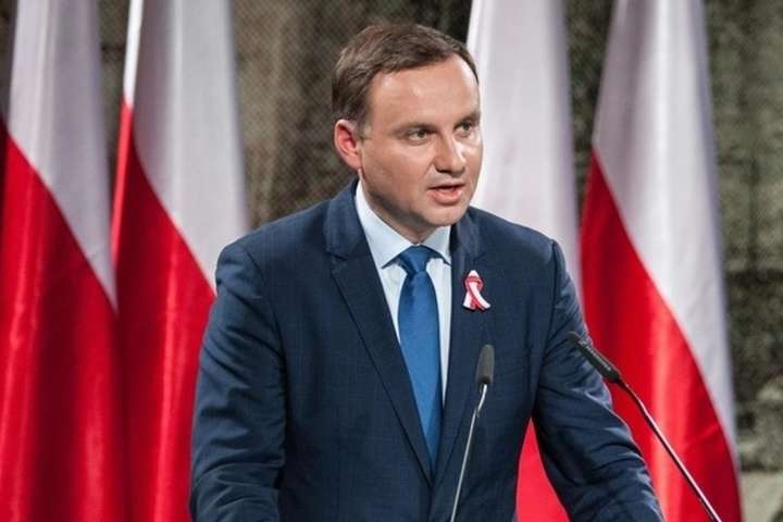 Дуда: Польща чекає від України скасування закону про героїзацію УПА