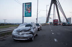 ДТП з пожежею на Північному мосту