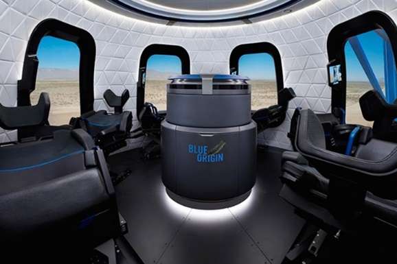 Blue Origin назвала ціну на космічні подорожі, які планує запустити вже у 2019 році